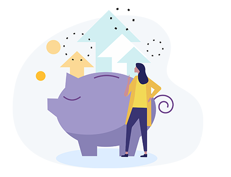 illustration of piggy bank